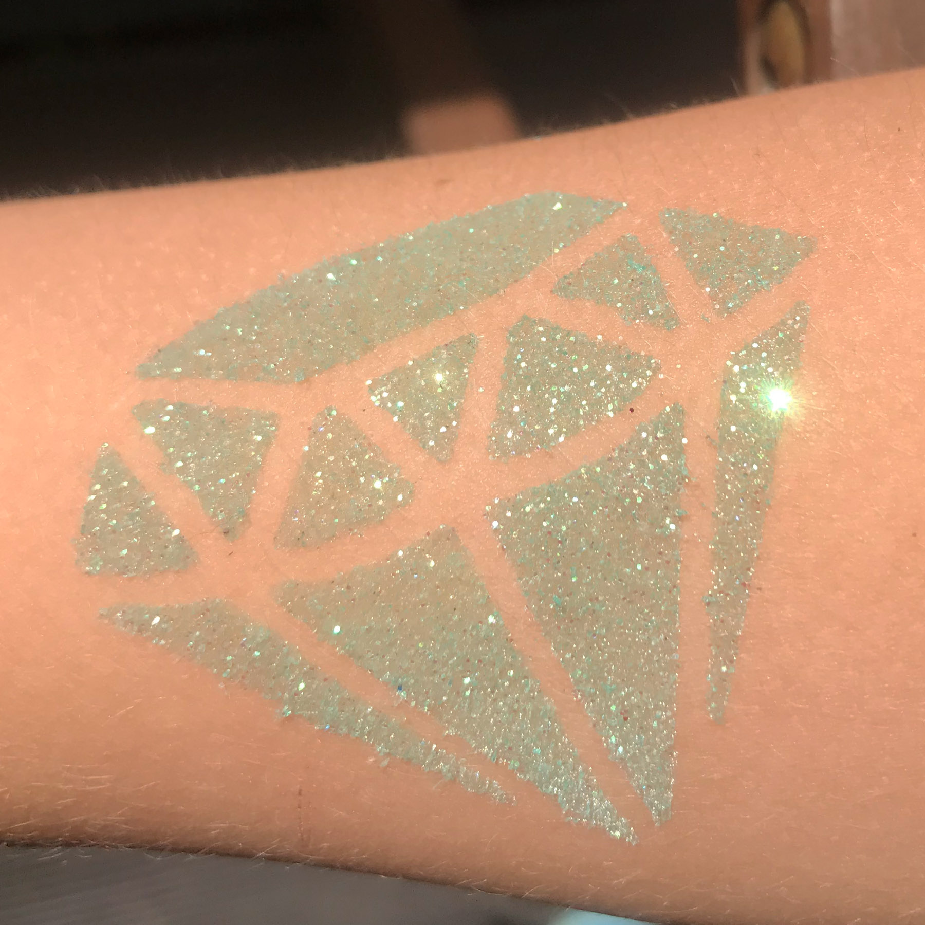 Tattoo Schablonen Diamant Selbstklebend Kinderschminken Airbrush