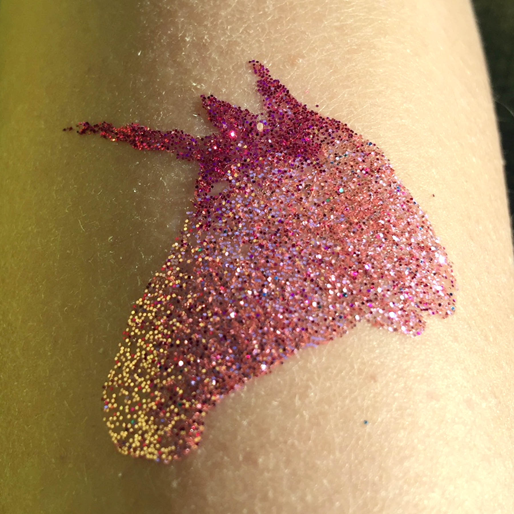 Tattoo Schablonen Einhorn Selbstklebend Kinderschminken Airbrush