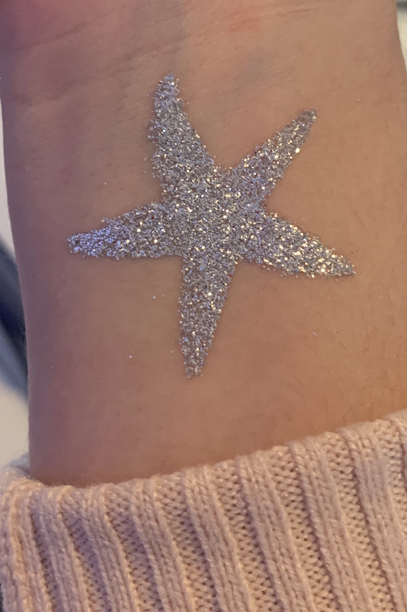 Tattoo Schablonen Seestern Selbstklebend Kinderschminken Airbrush