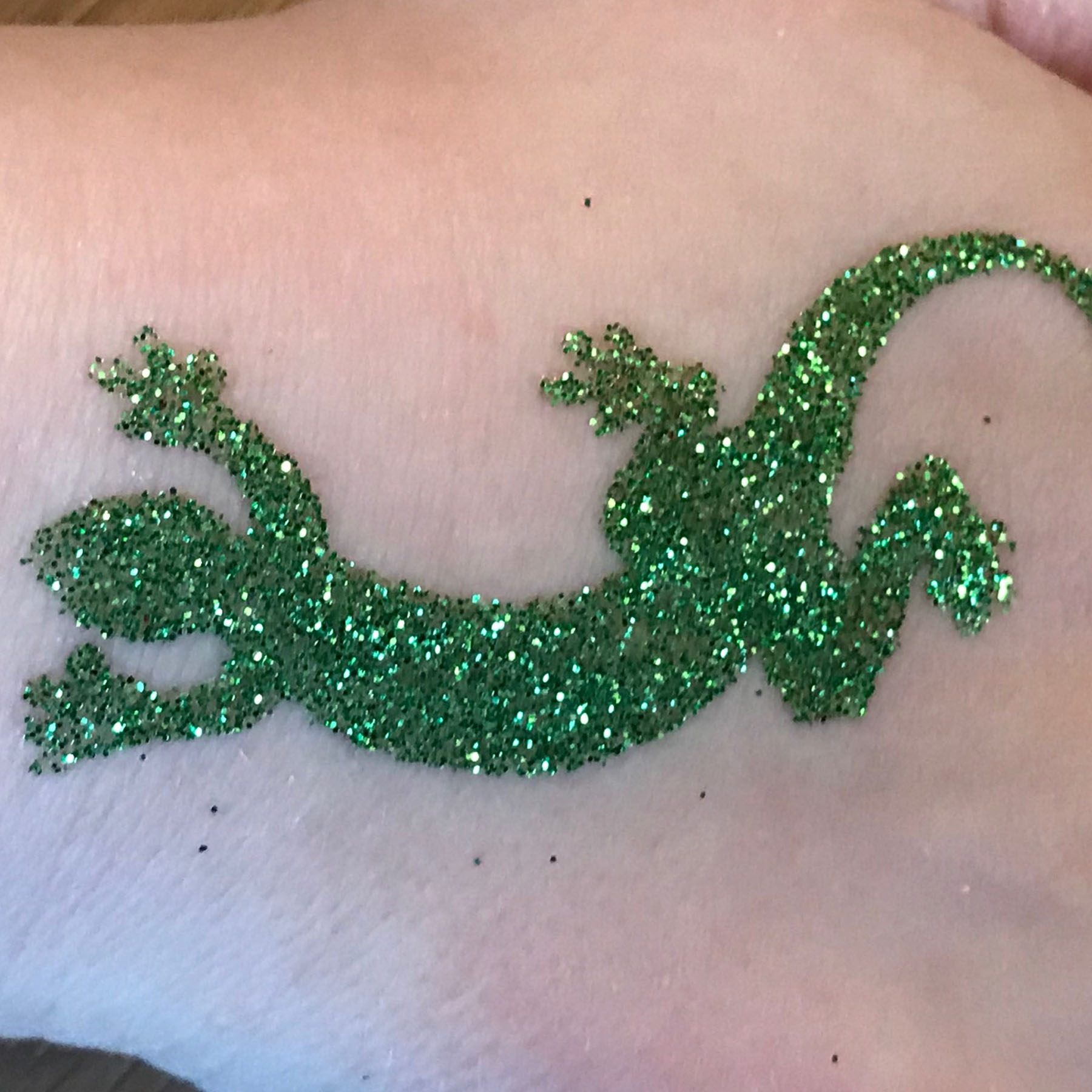 Tattoo Schablonen Gecko Selbstklebend Kinderschminken Airbrush